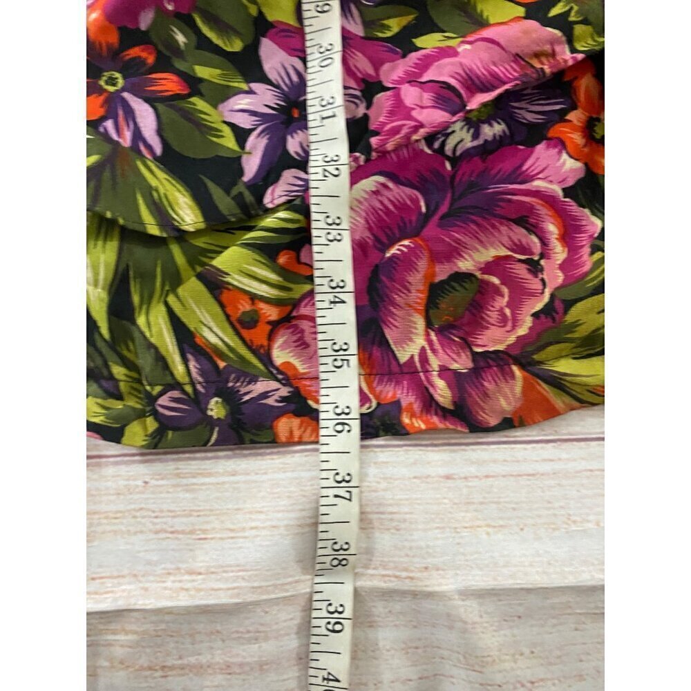 Vintage Joni Blair Women's Mini Floral Sun Dress - 13 - Picture 4 of 10